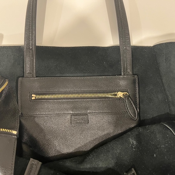 Leather tote bag - Picture 9 of 12